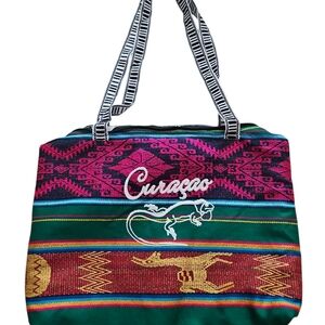 Curacao Multicolor Tote Bag